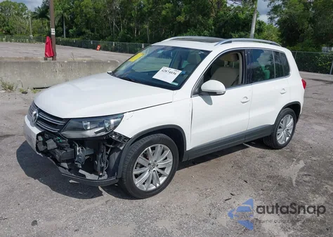 2012 Volkswagen Tiguan Se from USA, damaged, VIN WVGAV7AX2CW598521